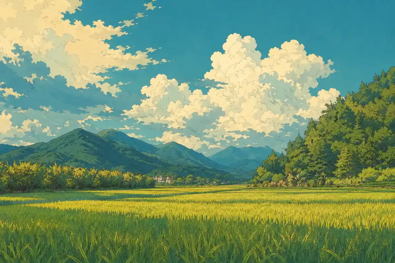 Scenery illustration